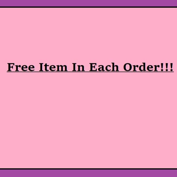 Free Item In Each order!!!! - Picture 1 of 1